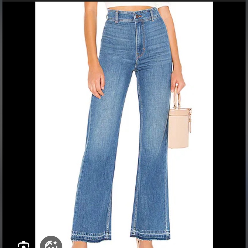 Free People We The Free Mindy Flare Leg High Rise Jean 29